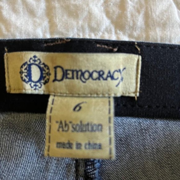 Democracy Ab Technology Blue Jeans Size 6 - Picture 4 of 7